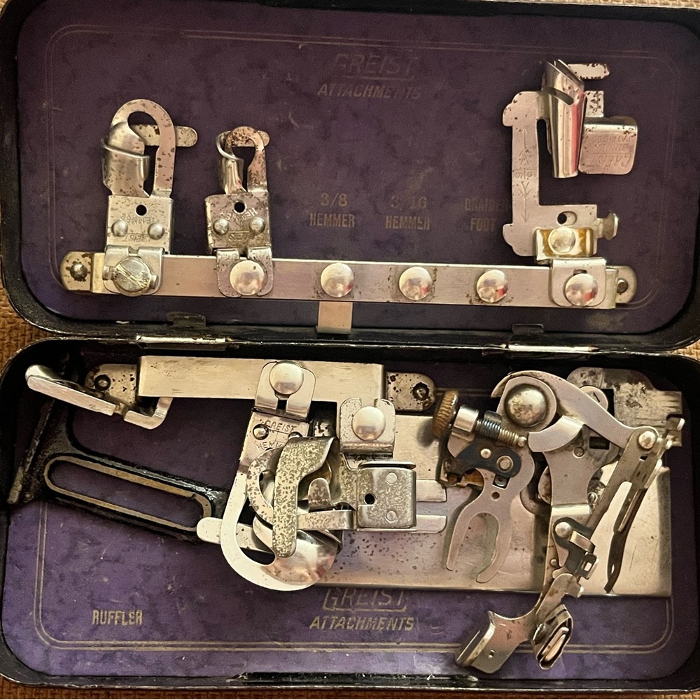 Greist Attachments Set with Case